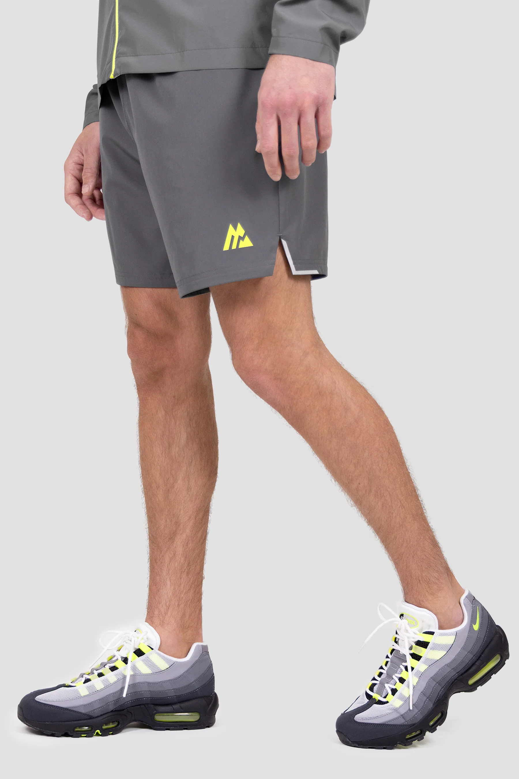 Fly 3.0 Short - Cement Grey/OG Neon