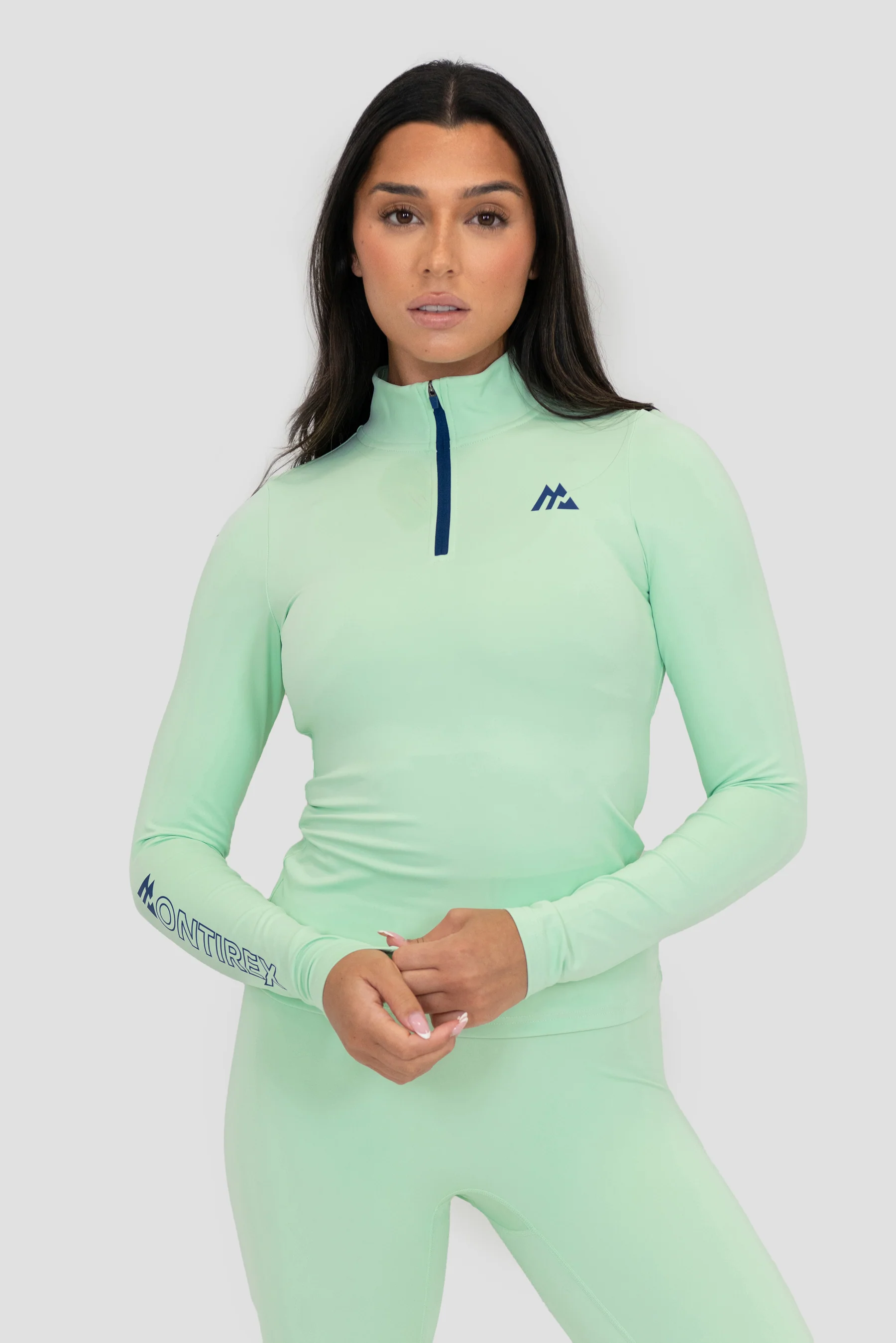 Limit 2.0 1/4 Zip - Sea Foam/Agency