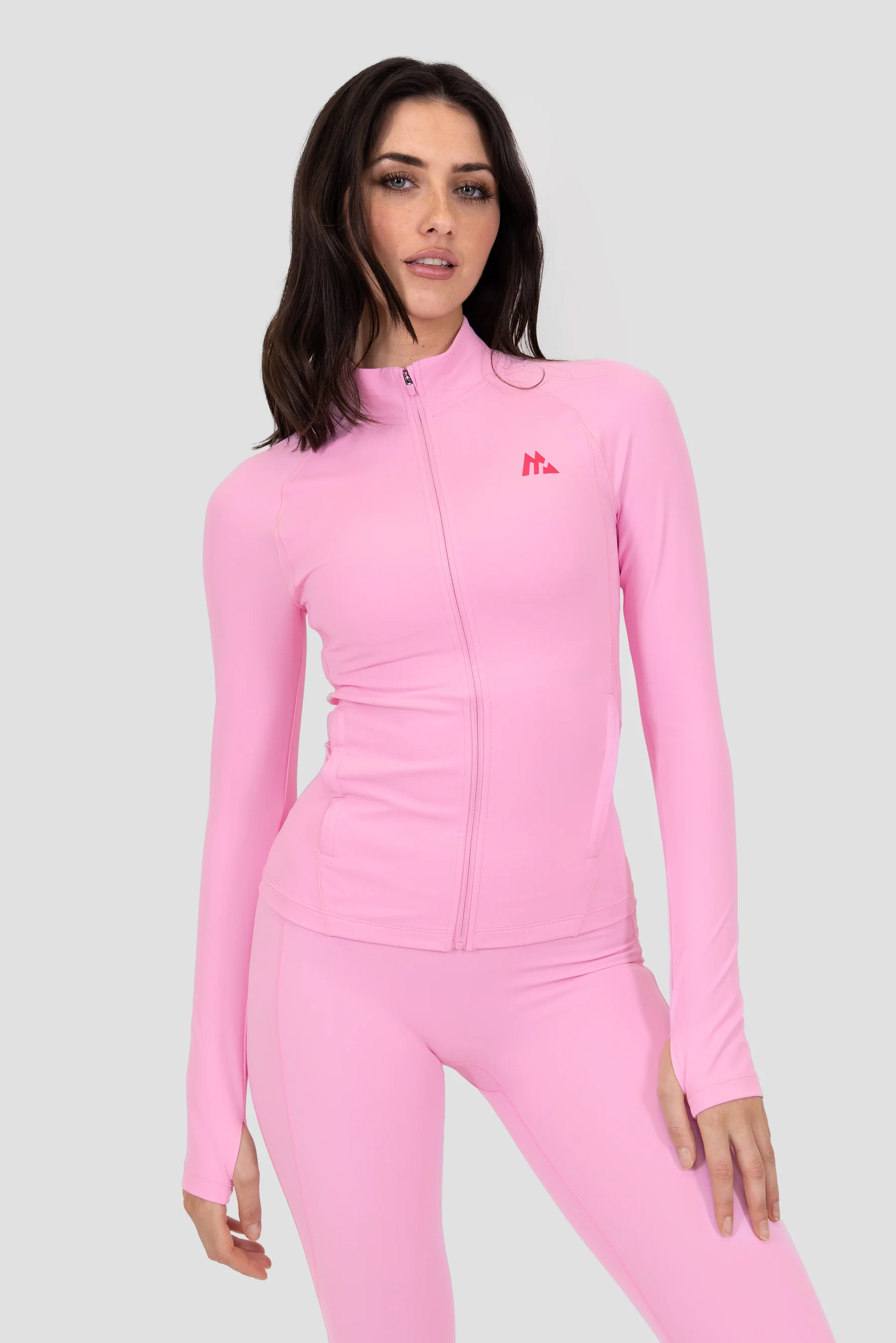Aura Full Zip Jacket - Pink Sugar