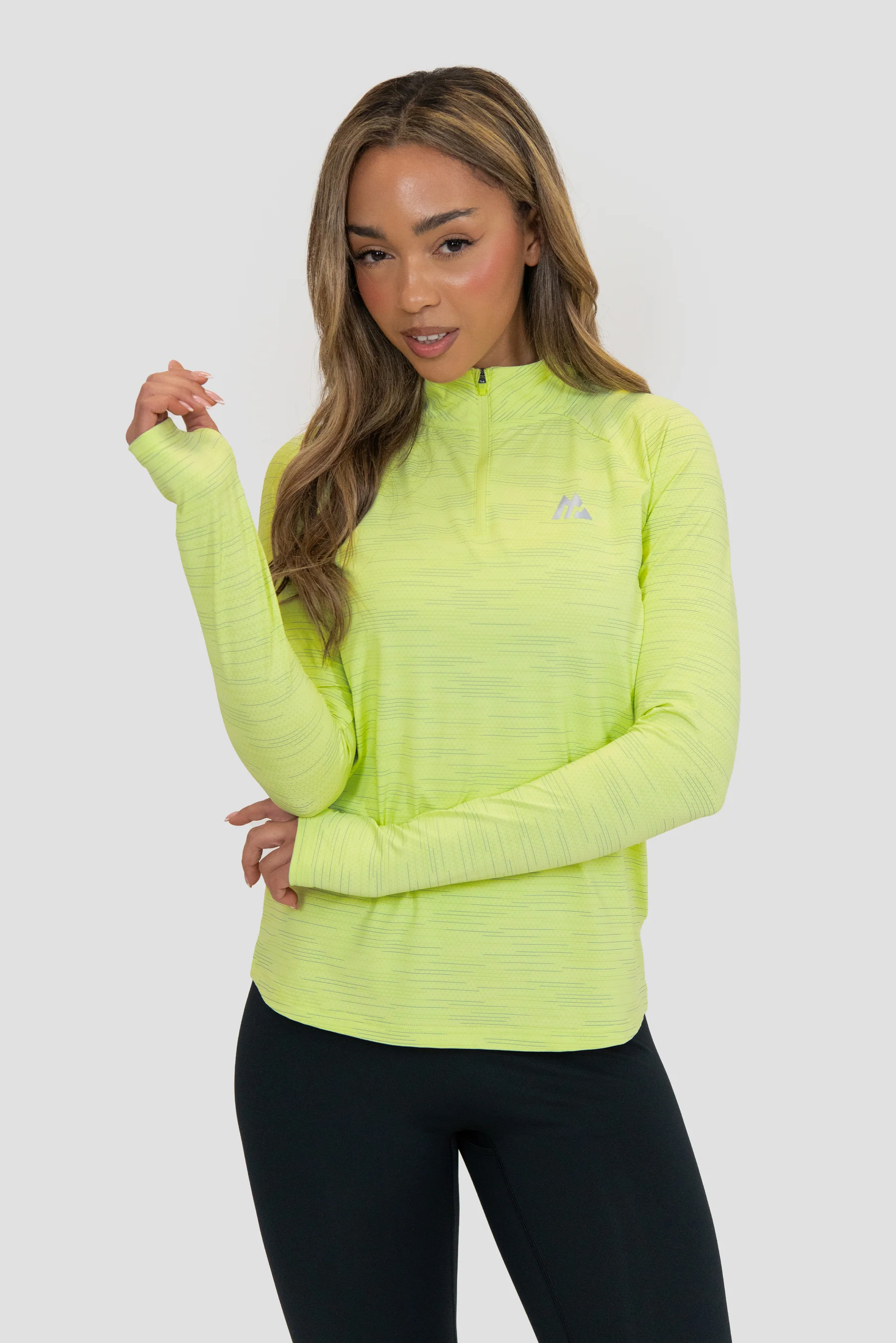 Fly 2.0 1/4 Zip - Citrus/Basalt/White