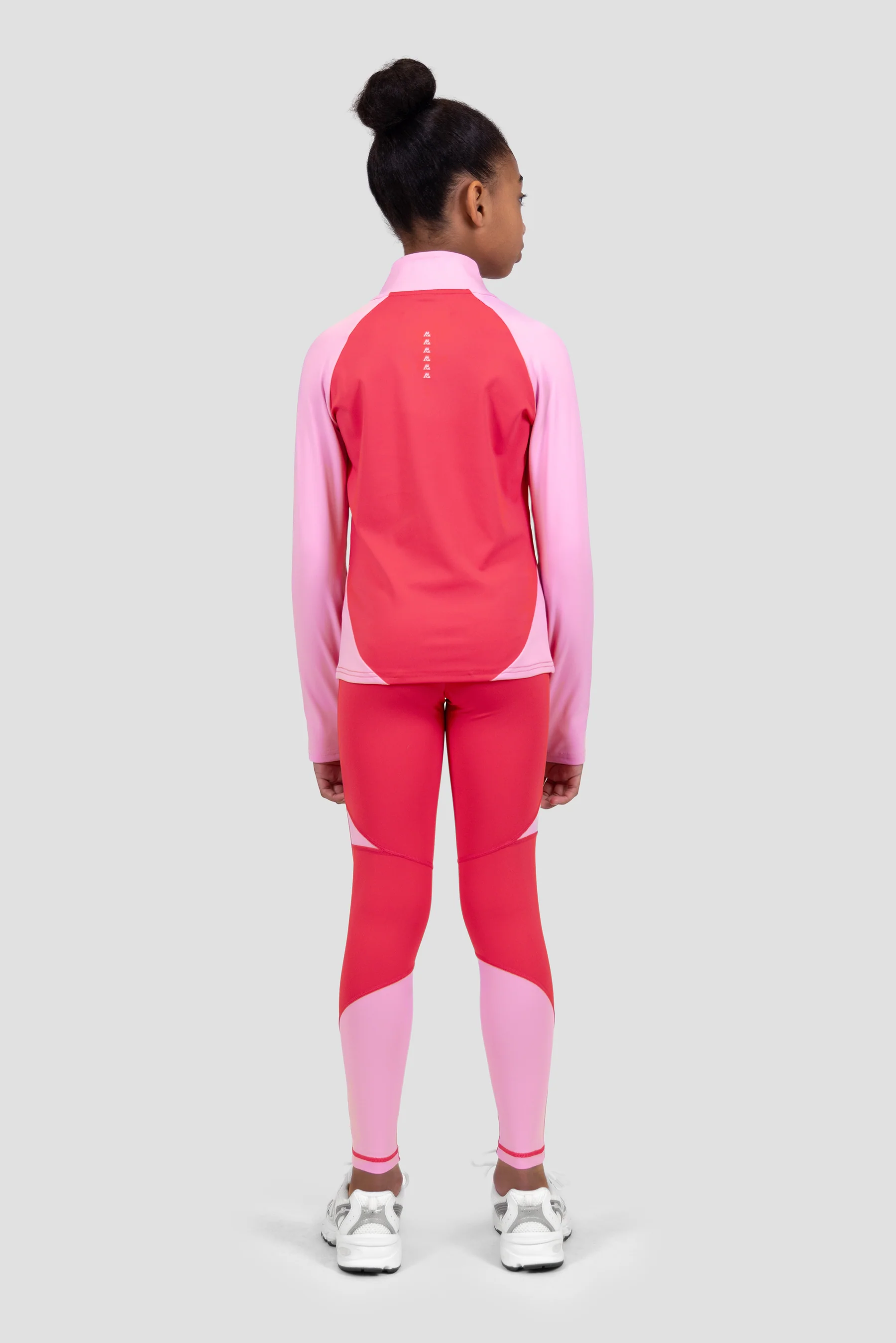 Girls Dash 1/4 Zip - Strawberry Soda/Pink Sugar 5 Girls Dash 1/4 Zip - Strawberry Soda/Pink Sugar