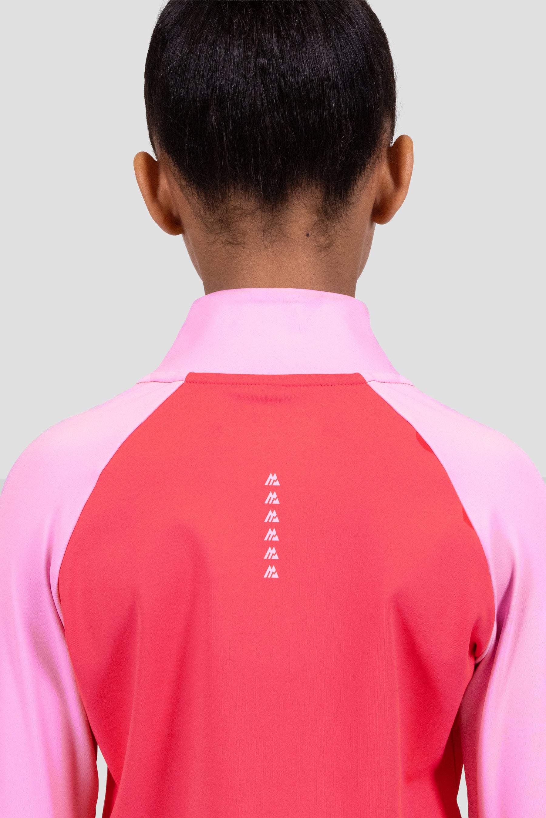 Girls Dash 1/4 Zip - Strawberry Soda/Pink Sugar 7 Girls Dash 1/4 Zip - Strawberry Soda/Pink Sugar