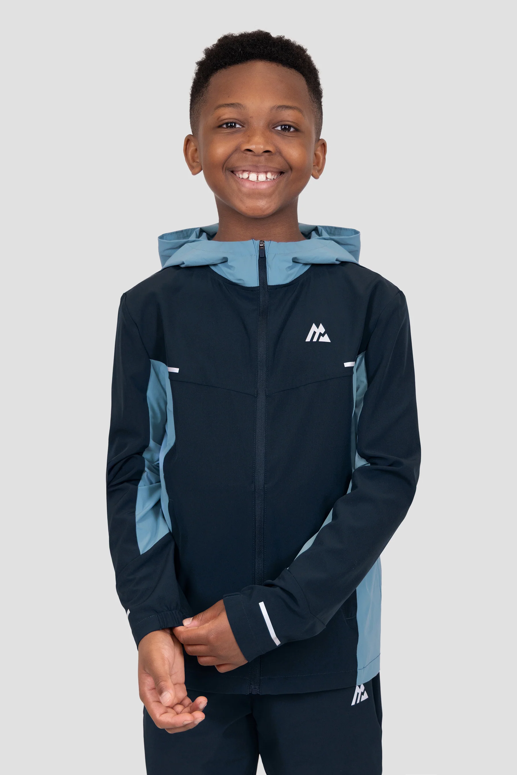 Boys Vortex Jacket - Midnight Blue/Slate Blue
