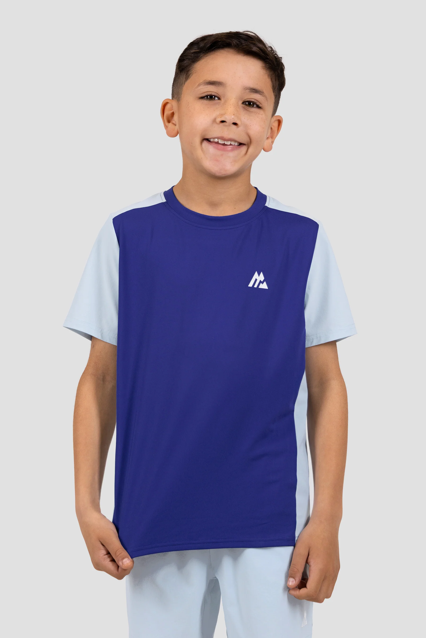 Boys Meta T-Shirt - Marine Blue/Summer Mist