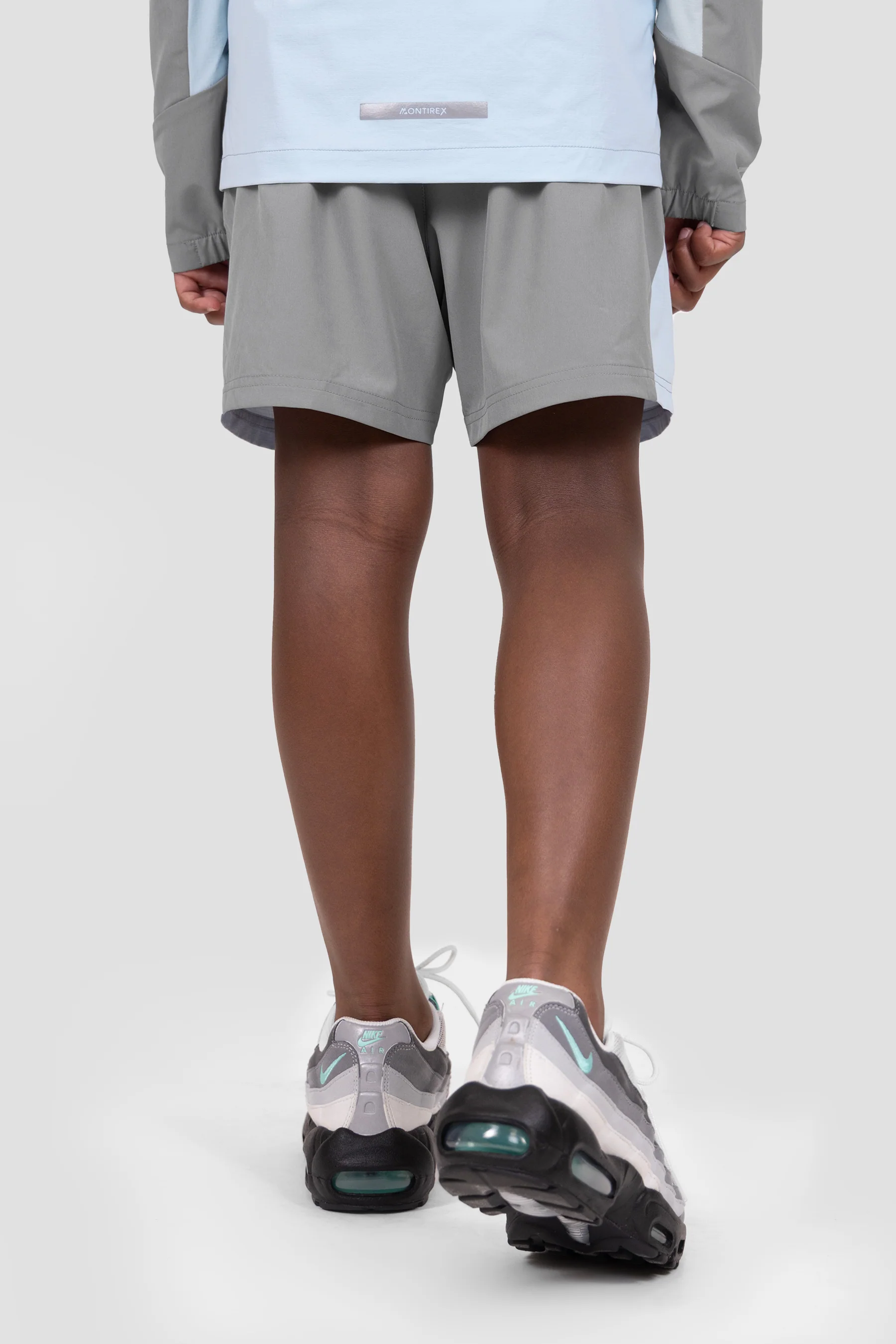 Boys Vortex Short - Platinum Grey/Summer Mist 5 Boys Vortex Short - Platinum Grey/Summer Mist