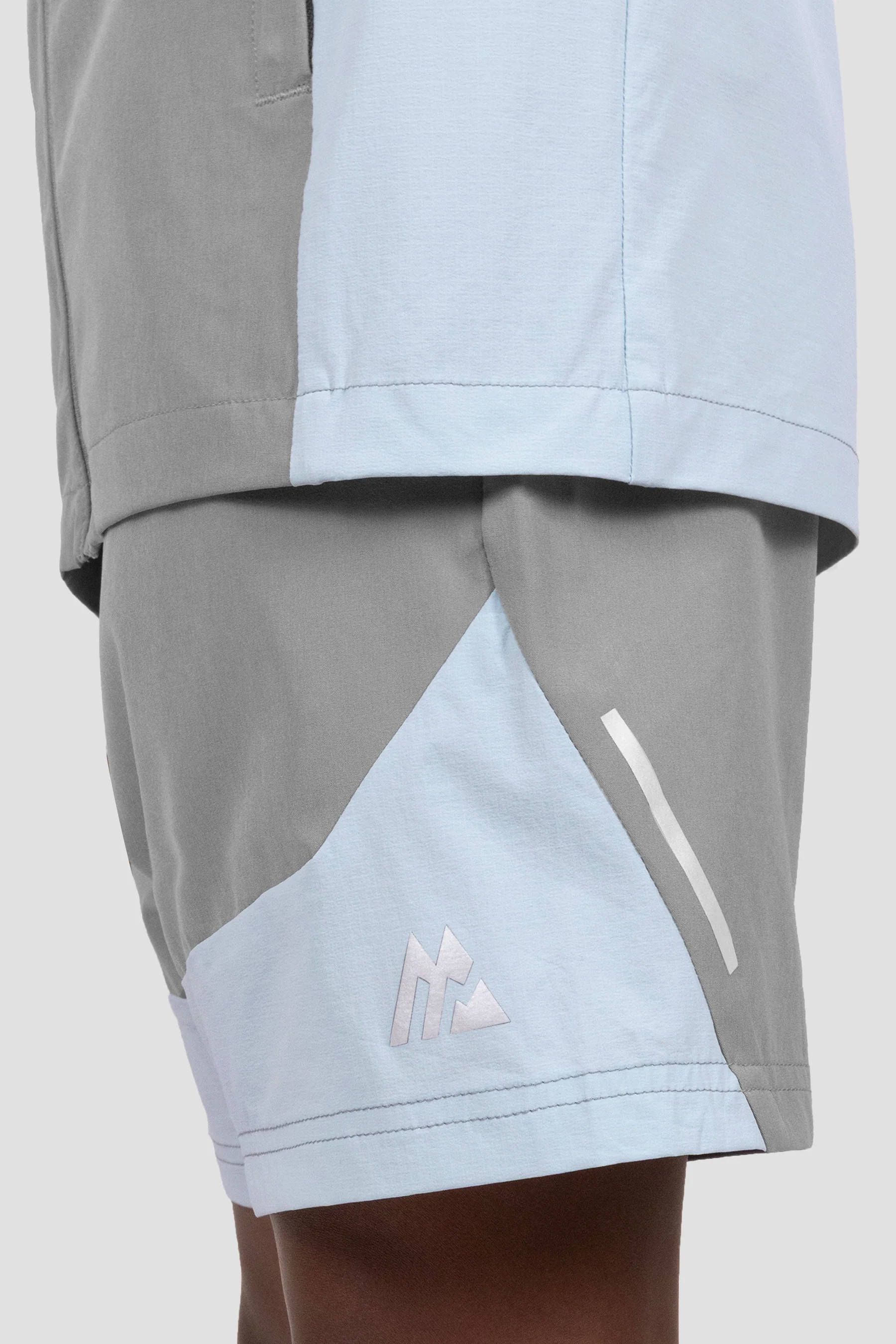 Boys Vortex Short - Platinum Grey/Summer Mist 7 Boys Vortex Short - Platinum Grey/Summer Mist