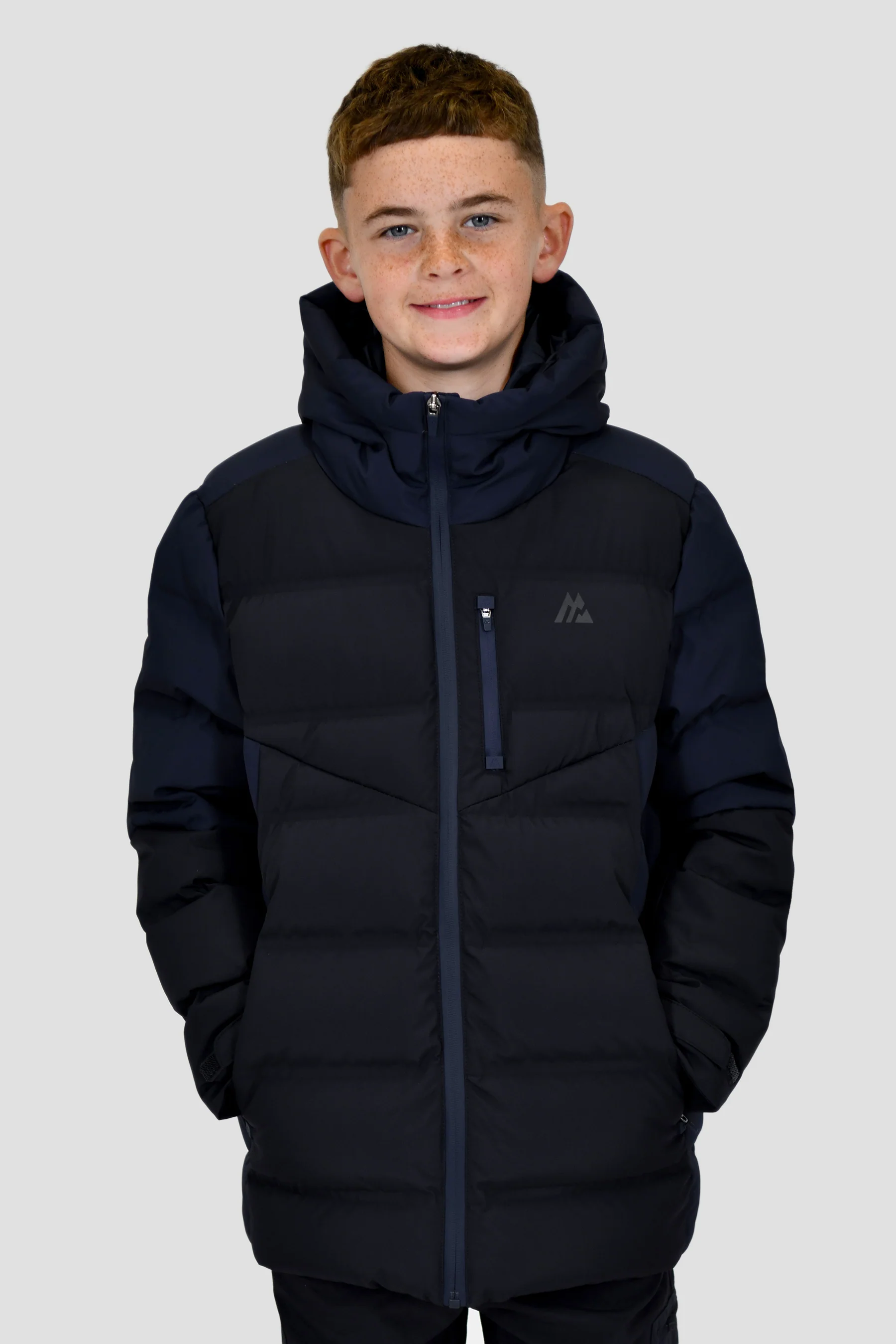 Boys Descent Down Jacket - Midnight Blue/Space Blue