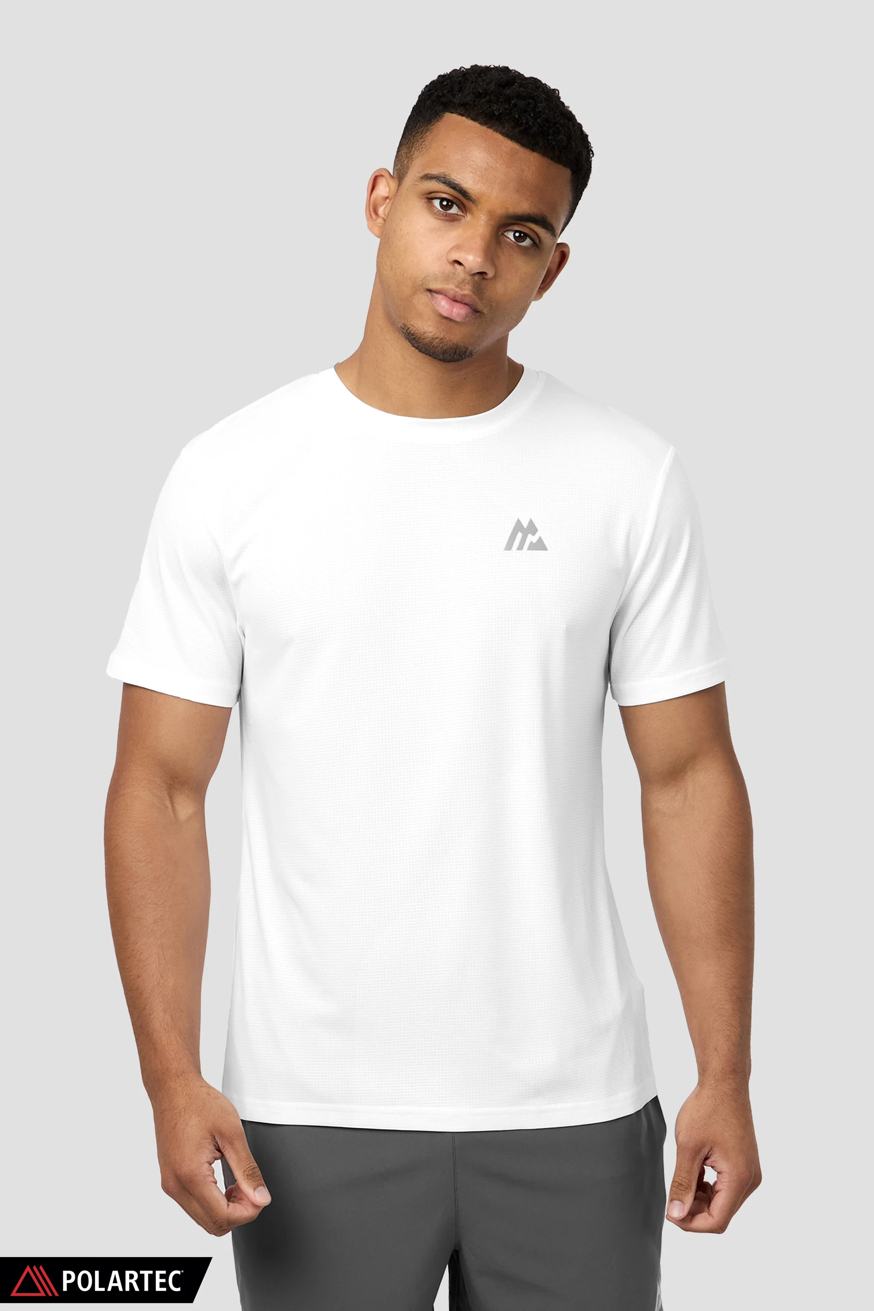 Peak Gridded Polartec? T-Shirt - White
