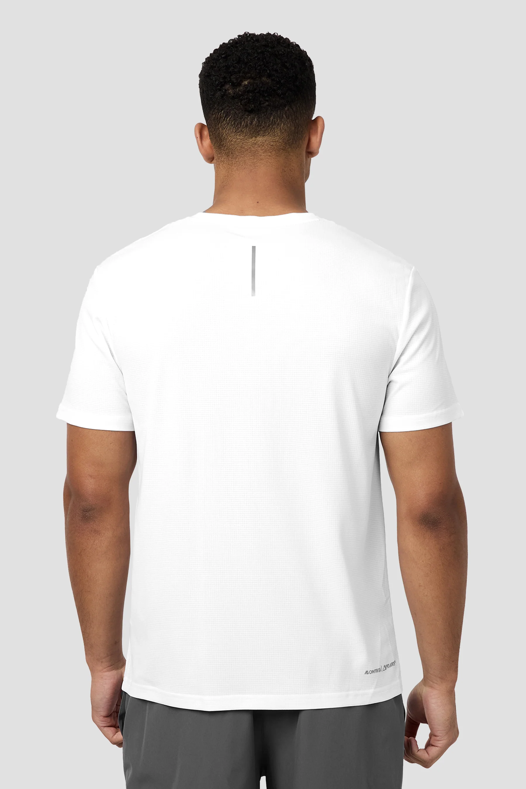 Peak Gridded Polartec? T-Shirt - White 3 Peak Gridded Polartec? T-Shirt - White