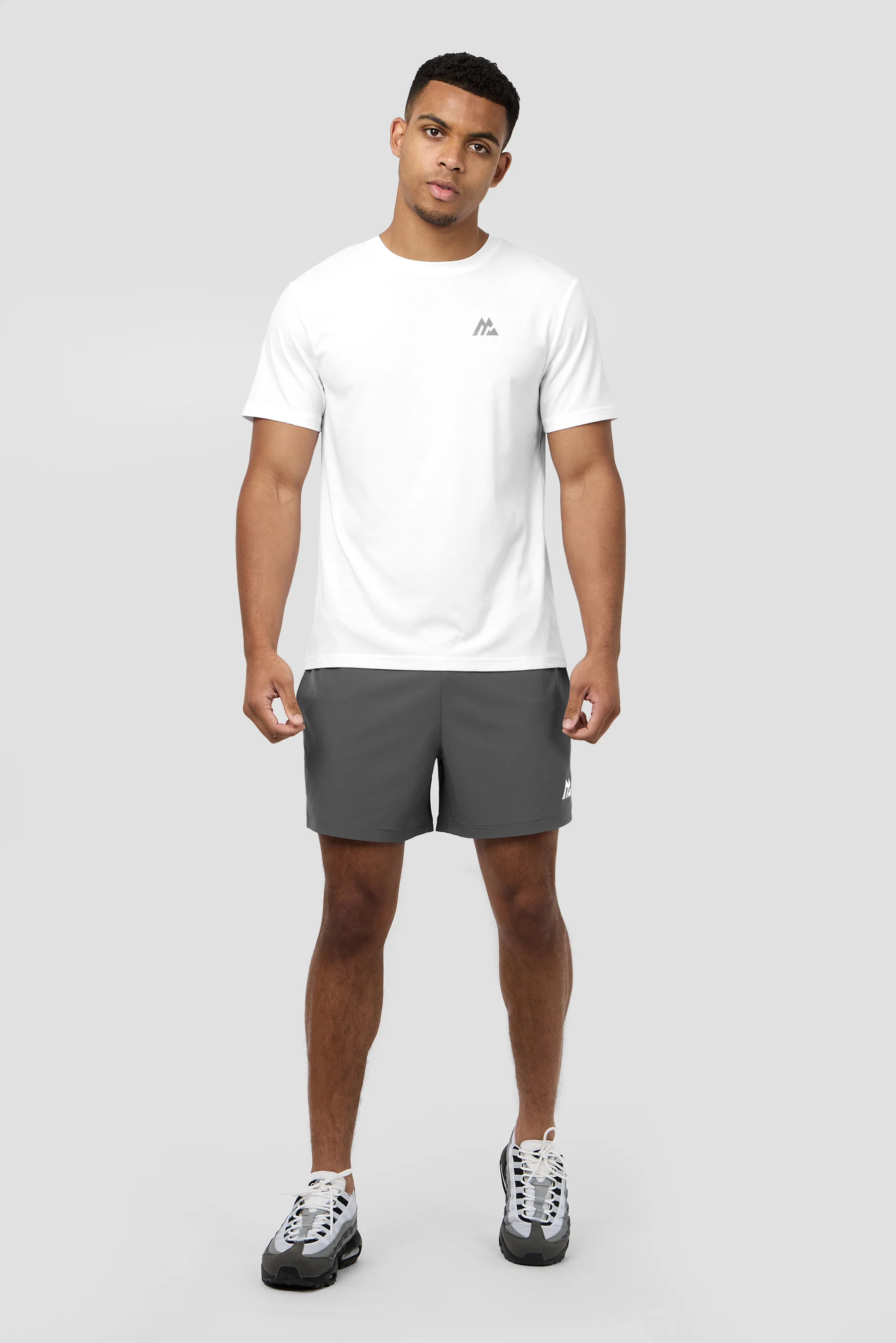Peak Gridded Polartec? T-Shirt - White 4 Peak Gridded Polartec? T-Shirt - White