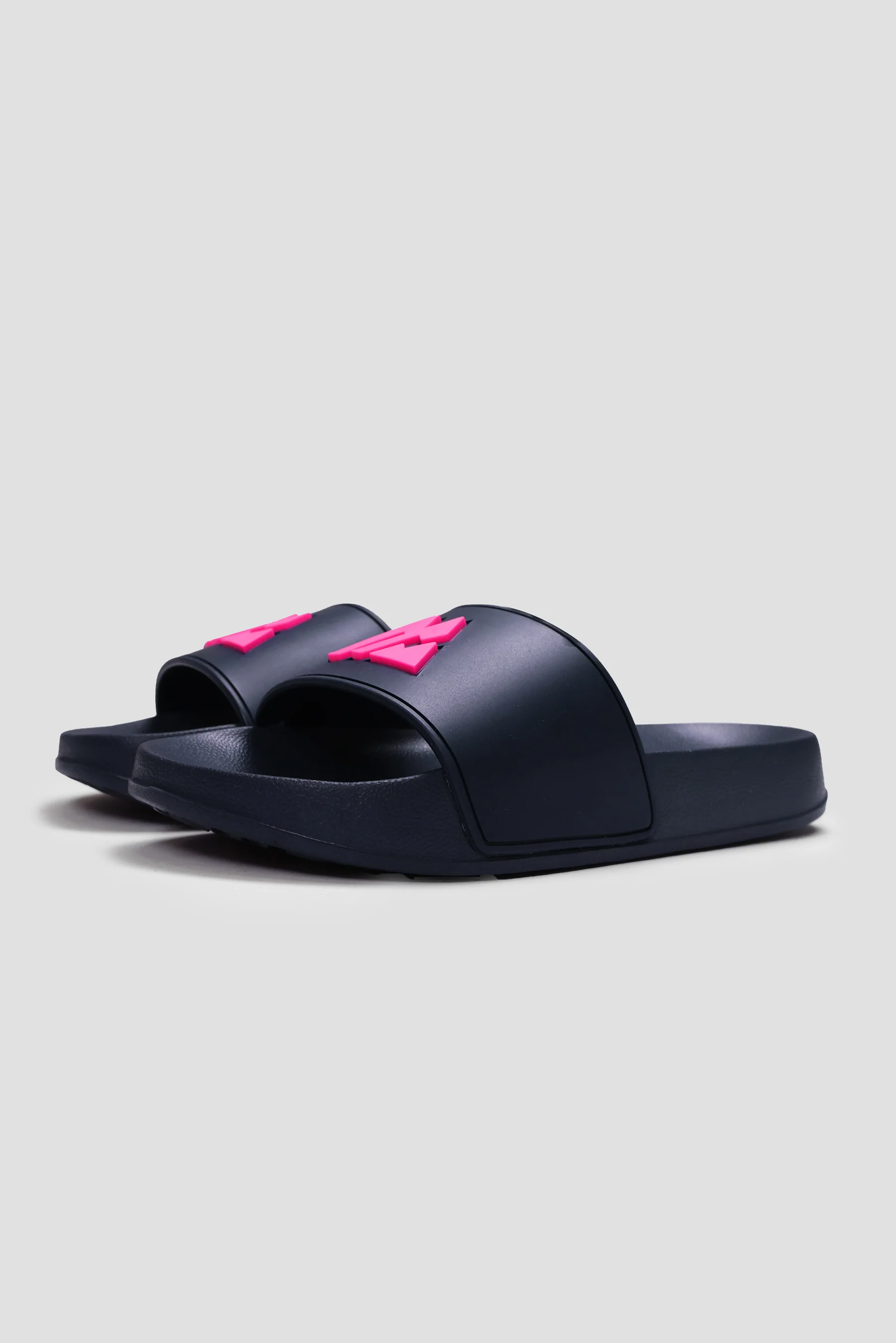 Junior MTX Slides - Midnight Blue/Neon Pink