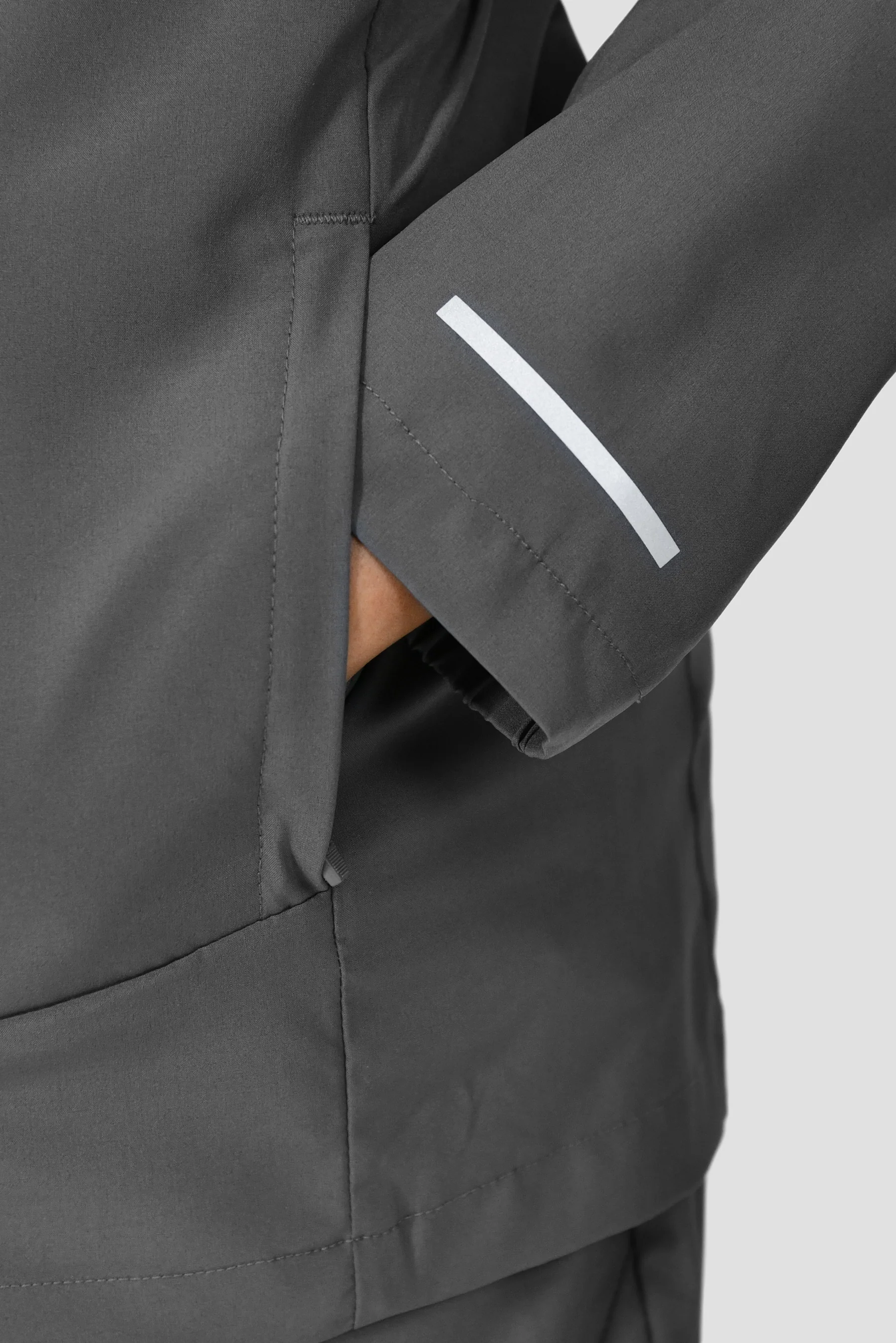 Boys Velocity Jacket - Cement Grey 8 Boys Velocity Jacket - Cement Grey