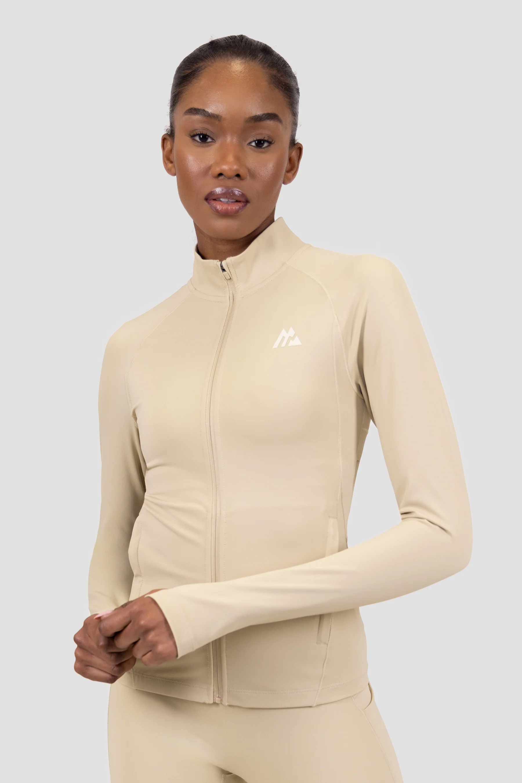 Aura Full Zip Jacket - Maple Wood