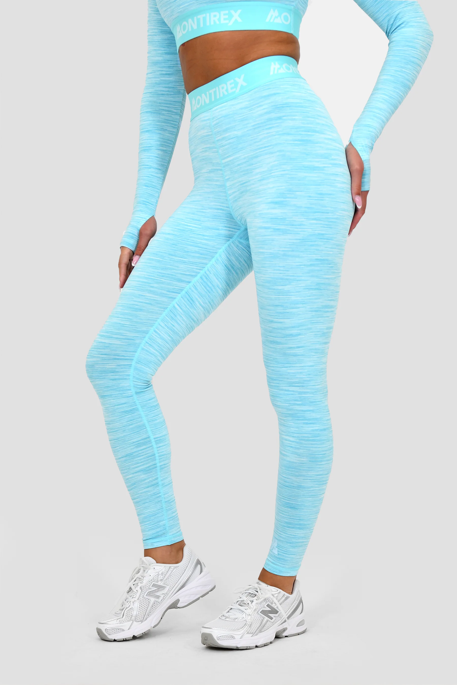 Icon Lite Legging - Neon Sky/Summer Sky/Blue Icing